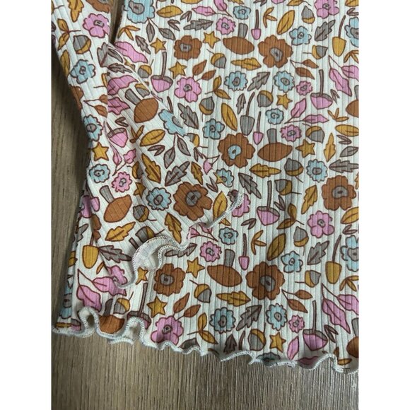 Garanimals Cat & Jack Girls 3T Shirt Bundle Of 4 ruffle floral Ruffle French - Picture 5 of 12